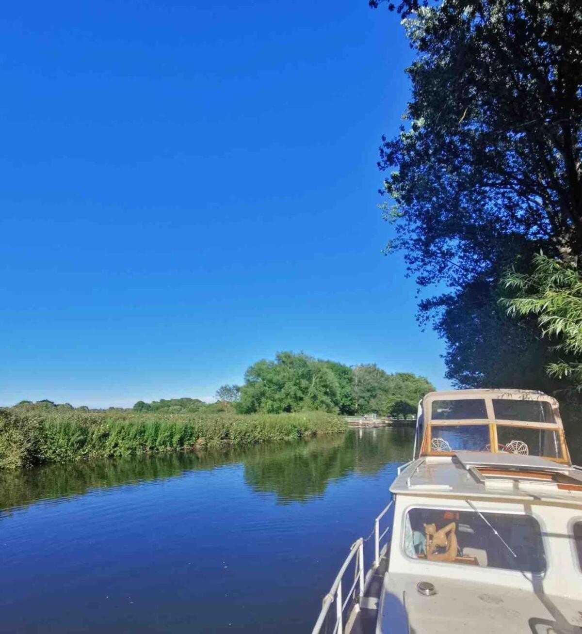 Dutch Cruiser Ship On A Tranquil Secluded River Tonbridge Zewnętrze zdjęcie
